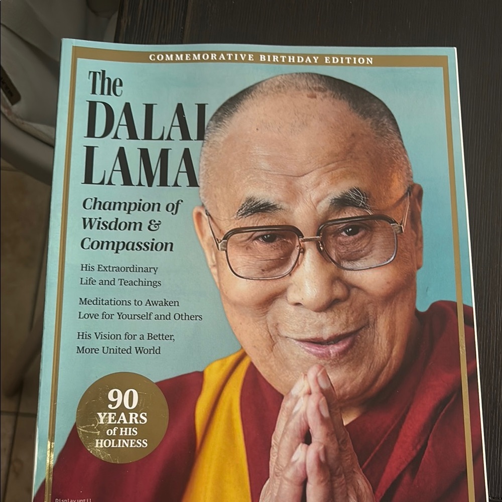 Commemorative Dalai Lama Magazine